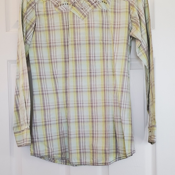 VGUC Rock 47 Pearl Button Down Shirt - Picture 5 of 9